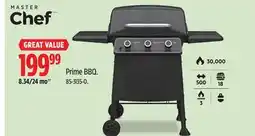 Canadian Tire Master chef Prime BBQ offer
