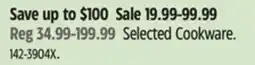 Canadian Tire The Rock Selected Cookware offer
