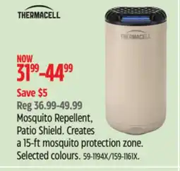 Canadian Tire THERMACELL Mosquito Repellent, Patio Shield offer