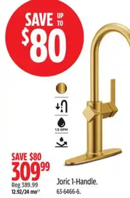 Canadian Tire Moen Joric 1-Handle offer