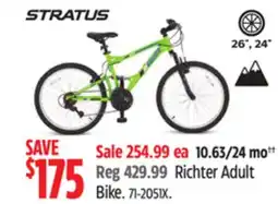 Canadian Tire Stratus Richter Adult Bike offer