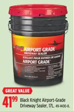 Canadian Tire Black Knight Airport-Grade Driveway Sealer offer