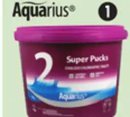Canadian Tire Aquarius Pool Super Pucks Stabilized Chlorinating Tablets offer