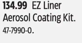 Canadian Tire EZ Liner Aerosol Coating Kit offer