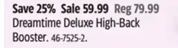 Canadian Tire Dreamtime Deluxe High-Back Booster offer