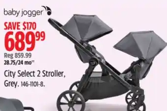 Canadian Tire Baby-Jogger City Select 2 Stroller offer