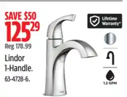 Canadian Tire Moen Lindor 1-Handle offer