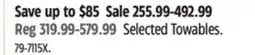 Canadian Tire Selected Towables offer