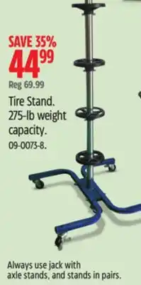 Canadian Tire Certified Tire Stand offer