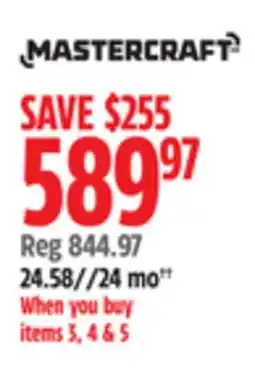 Canadian Tire Mastercraft 26 6-Drawer cabinet offer