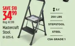 Canadian Tire Mastercraft Stool offer