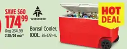 Canadian Tire Woods Boreal Cooler offer