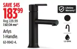Canadian Tire Moen 1-Handle offer