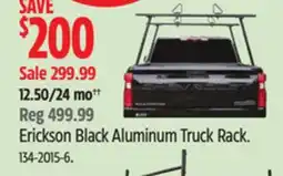 Canadian Tire Erickson Black Aluminum Truck Rack offer