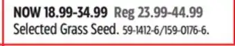 Canadian Tire Golfgreen Selected Grass Seed offer