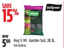 Canadian Tire Golfgreen Garden Soil, 28.3L offer
