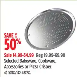 Canadian Tire Selected Bakeware, Cookware, Accessories or Pizza Crisper offer