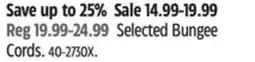 Canadian Tire Certified Selected Bungee Cords offer