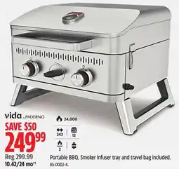 Canadian Tire Vida Portable BBQ offer