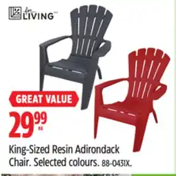 Canadian Tire King-Sized Resin Adirondack Chair offer