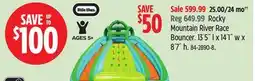 Canadian Tire Mountain River Race Bouncer offer