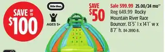 Canadian Tire Mountain River Race Bouncer offer
