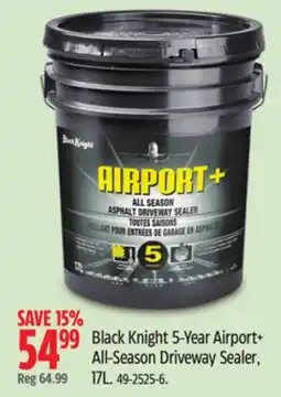 Canadian Tire Black Knight 5-Year Airport+ All-Season Driveway Sealer offer