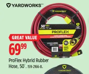 Canadian Tire Yardworks ProFlex Hybrid Rubber Hose offer