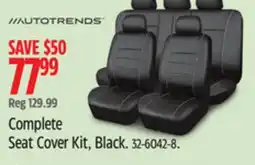 Canadian Tire Autotrends Complete Seat Cover Kit offer