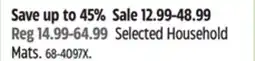 Canadian Tire Selected Household Mat offer