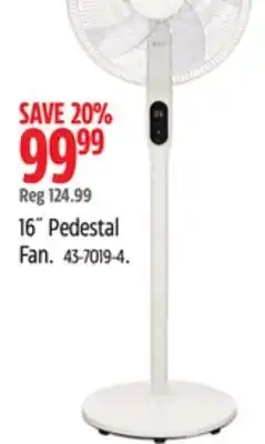 Canadian Tire NOMA 16˝ Pedestal Fan offer
