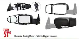 Canadian Tire Universal Towing Mirrors offer