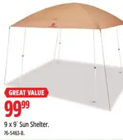 Canadian Tire Outbound 9 x 9´ Sun Shelter offer