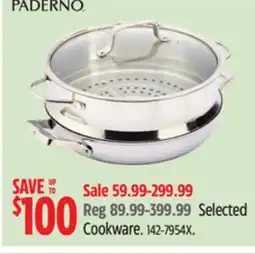 Canadian Tire PADERNO Selected Cookware offer