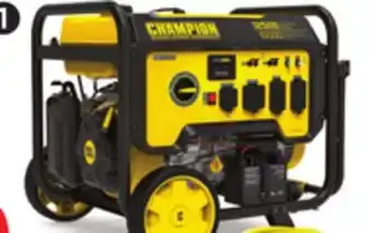 Canadian Tire Champion 10000/12500W Portable Gas Generator with Electric Start offer