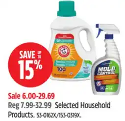 Canadian Tire Selected Household Products offer