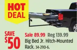 Canadian Tire Big Bed Jr. Hitch-Mounted Rack offer