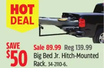 Canadian Tire Big Bed Jr. Hitch-Mounted Rack offer