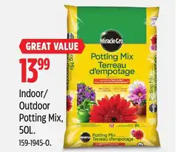 Canadian Tire Miracle-Gro Indoor/ Outdoor Potting Mix offer