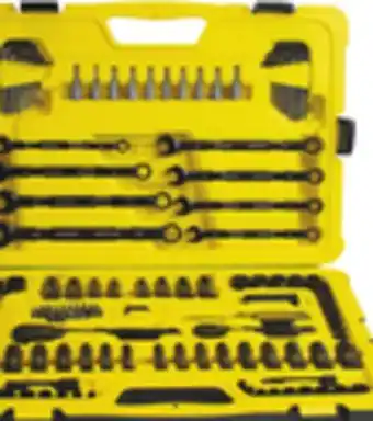 Canadian Tire Stanley 126-Pc pro Black Chrome Socket Set offer