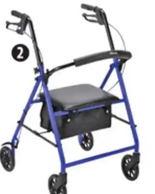 Canadian Tire Rollator with 6˝ Wheels offer