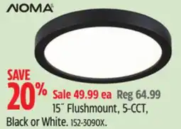 Canadian Tire Noma 15˝ Flushmount offer