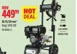 Canadian Tire GAS Mower offer