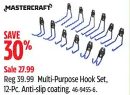 Canadian Tire Multi-Purpose Hook Set, 12-Pc offer
