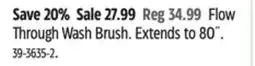 Canadian Tire Simoniz Flow Through Wash Brush offer