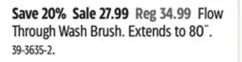 Canadian Tire Simoniz Flow Through Wash Brush offer