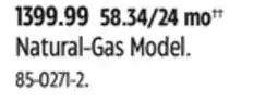 Canadian Tire Napoleon Natural-Gas Model offer
