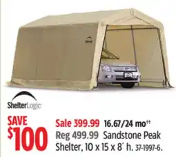 Canadian Tire Sandstone Peak Shelter offer