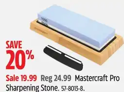 Canadian Tire Mastercraft Pro Sharpening Stone offer