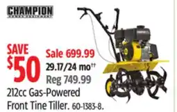 Canadian Tire Champion Power Equipment 212cc Gas-Powered Front Tine Tiller offer